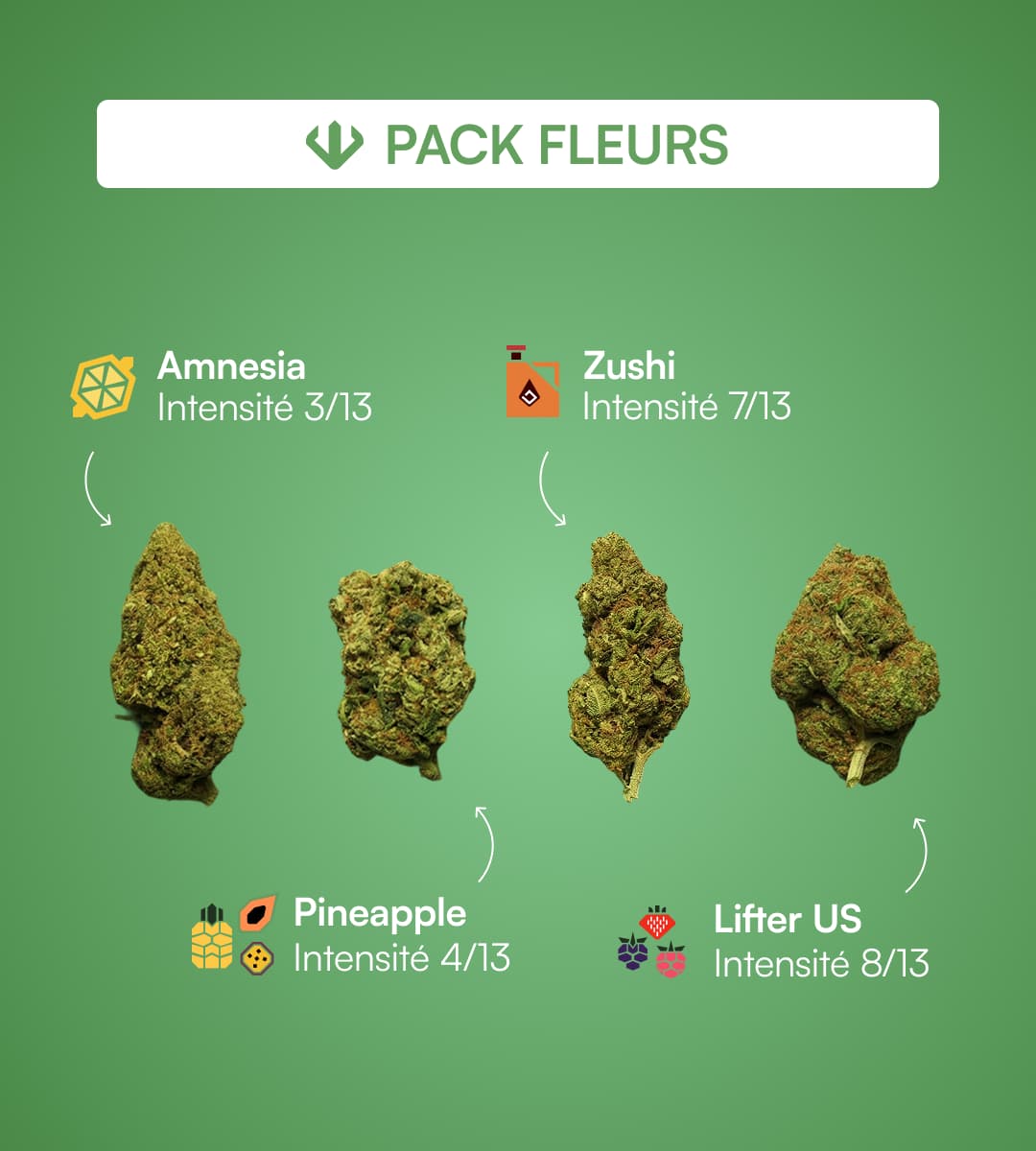 Pack Fleurs