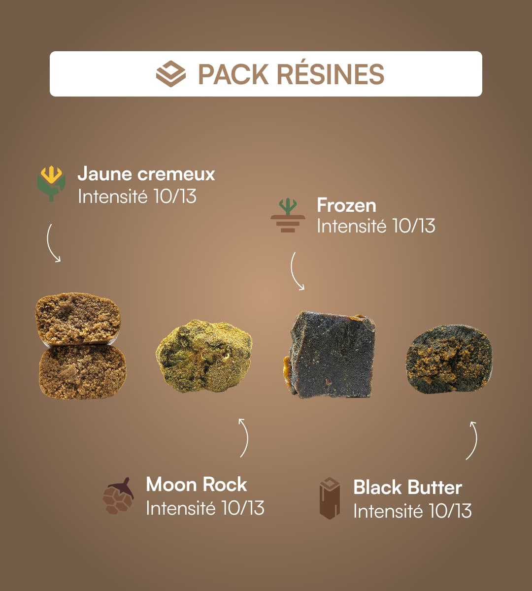 Pack Résines